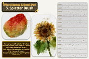 Authentic WATERCOLOR BRUSHES by Seo, a Brushes & More by Illustration by Seo (Thumbnail 21 of 33)