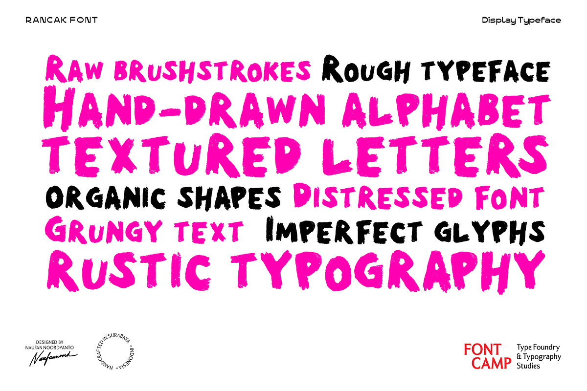 Rancak Font, a Handwritten Font by Fontcamp Type Foundry (Photo 4 of 9)