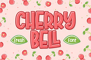 Cherry Bell - Freshty Font, a Font by Good Java Studio (Thumbnail 1 of 8)