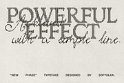 New Phase Typeface, a Serif Font by softulka (Thumbnail 2 of 7)