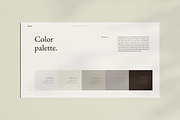 CHLOVIA - Keynote Brand Guidelines, a Presentation Template by Elokka Std. (Thumbnail 6 of 12)