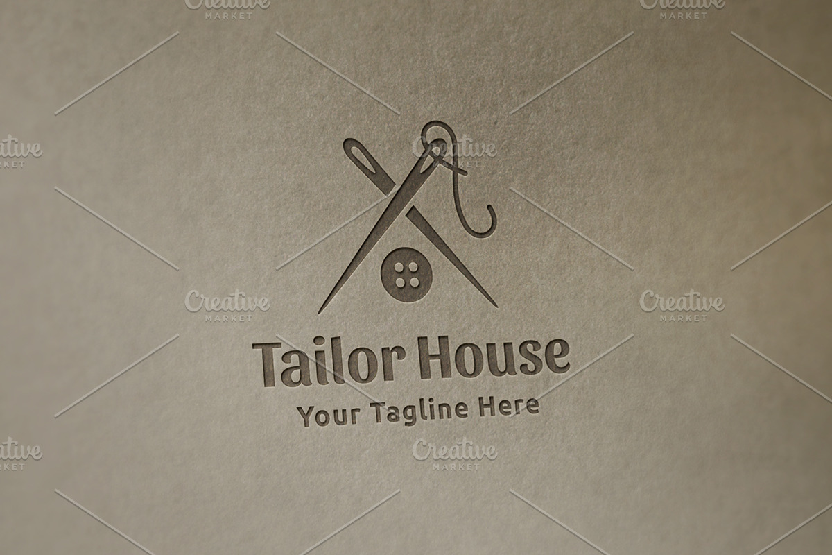 Tailor House Logo, a Branding & Logo Template by Martin-Jamez (Photo 2 of 3)