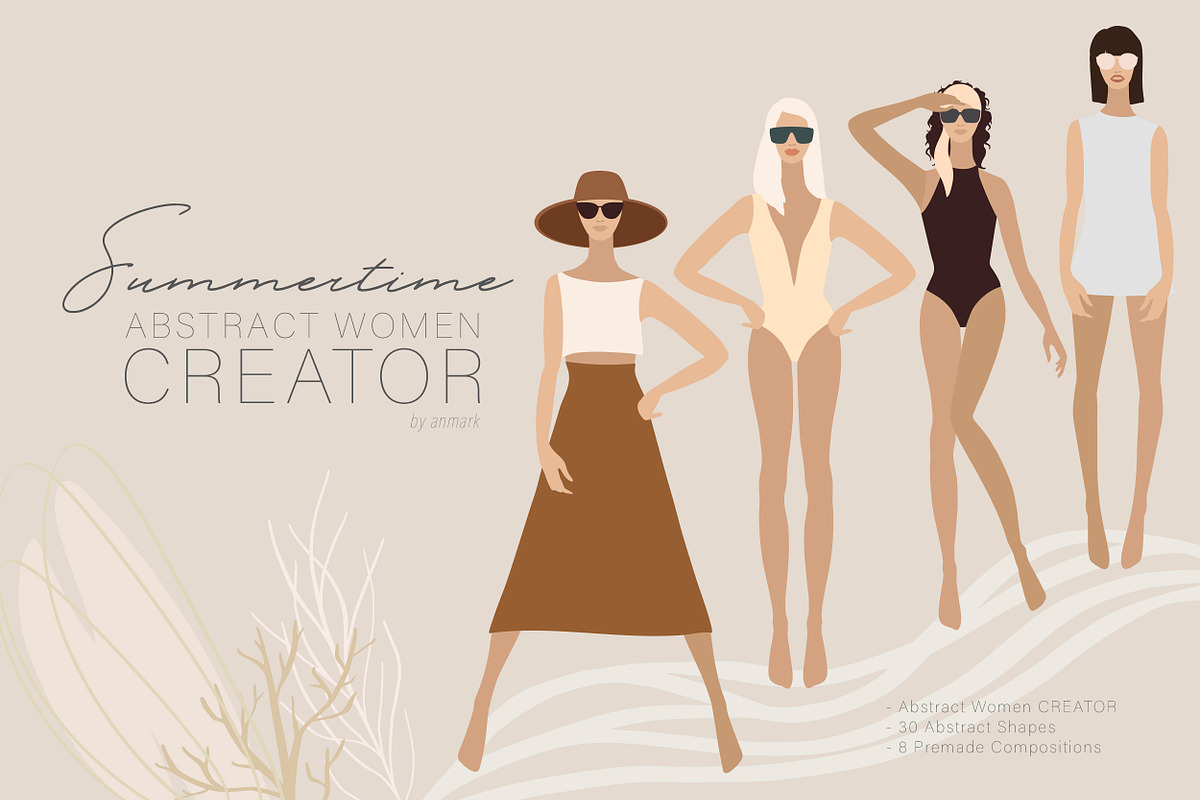 Summertime. Women CREATOR, a Person Illustration by AnMark (Photo 1 of 9)