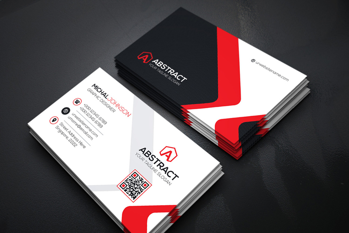Modern Business Card, a Business Card Template by GenerousArt (Photo 2 of 5)