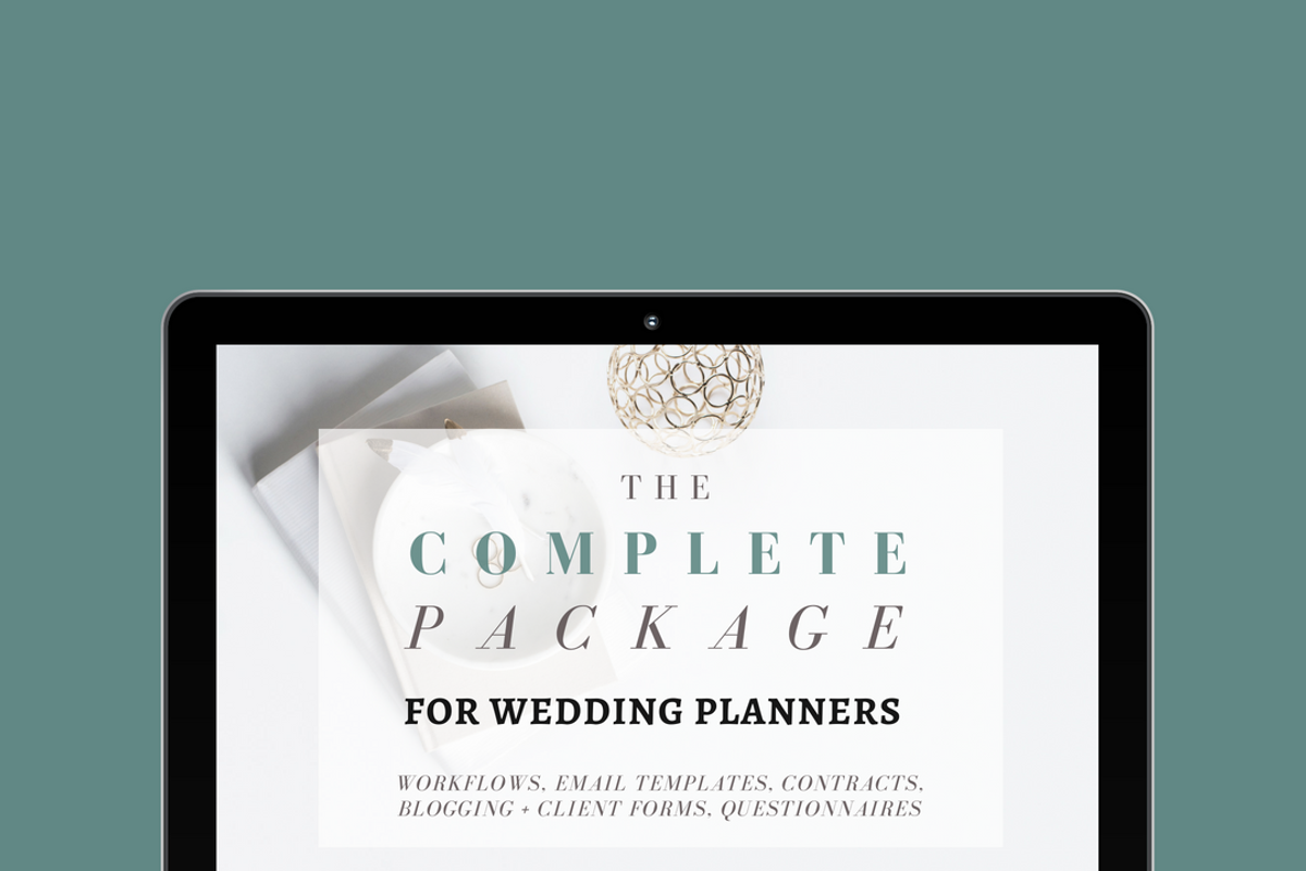 A Complete Package: Wedding Planners, a Templates & Theme by Lauren Dragon (Photo 1 of 4)