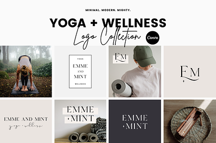 Canva Brand Kit | Yoga and Wellness, a Branding & Logo Template by Erin Cassidy