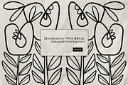 NATURE coloring pages, a Texture Illustration by HEYYAY (Thumbnail 6 of 9)