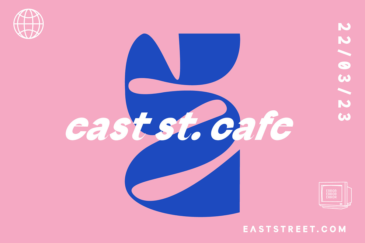 NEW WAVE - display font, a Sans Serif Font by Tropical Type (Photo 4 of 11)