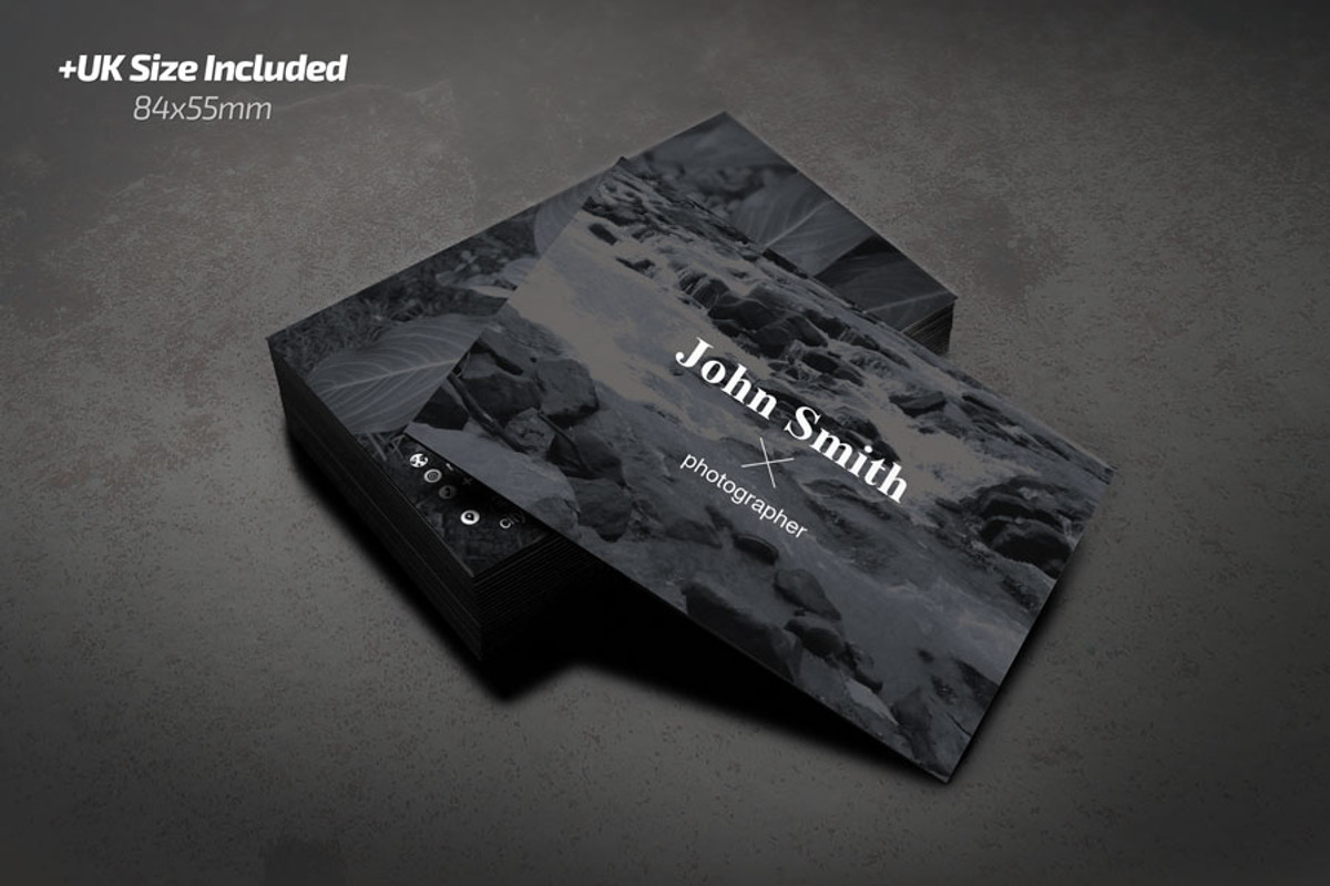 Photographer Business Card, a Business Card Template by Rafael Oliveira (Photo 5 of 5)