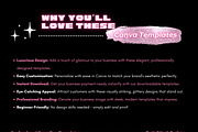 Glam Girl Biz Price Lists Templates, a Marketing Template by Hell Yeah Designs (Thumbnail 2 of 6)
