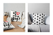 Love my dog Collection, a Pattern Graphic by MarynArts (Thumbnail 6 of 8)