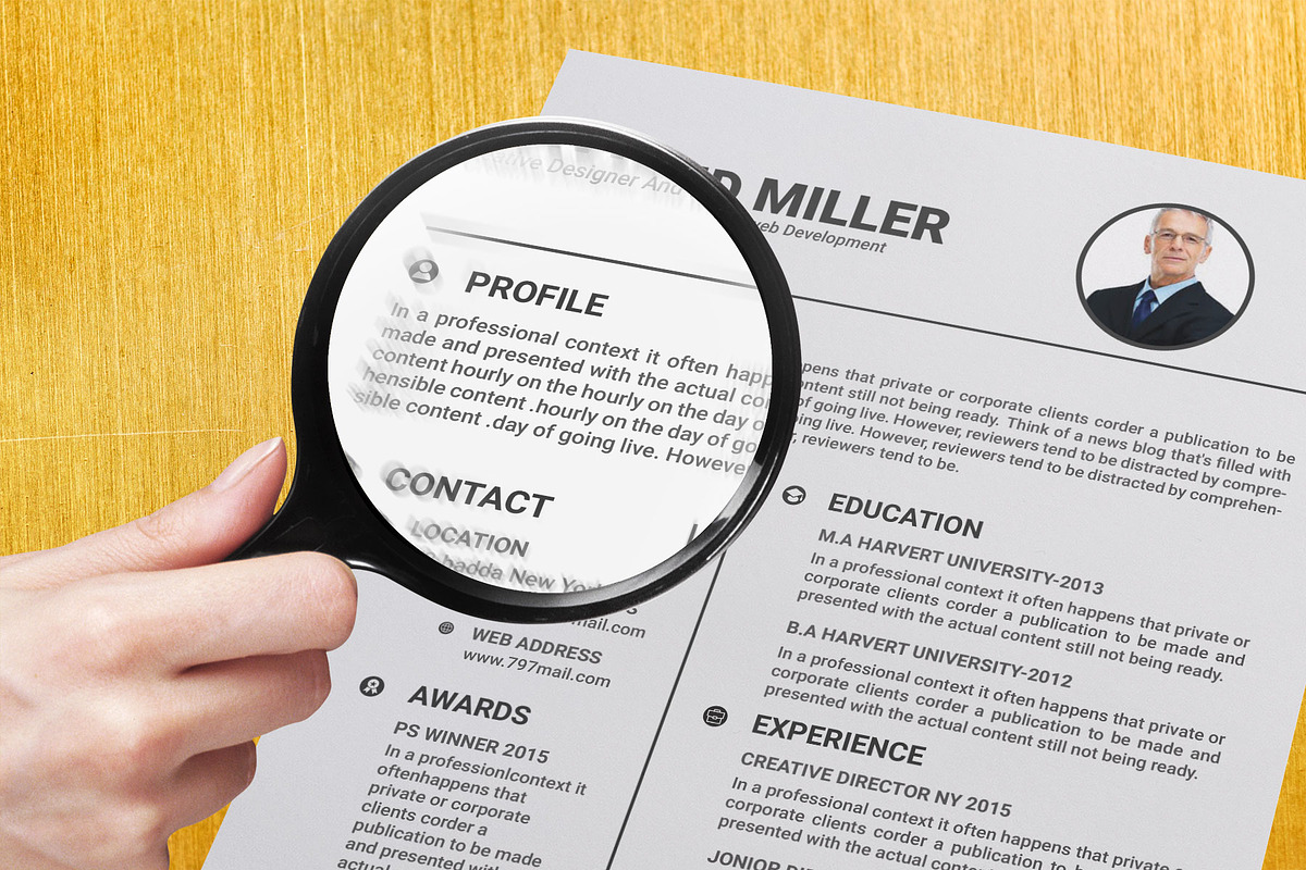 Resume Template | CV + Cover Letter, a Resume Template by designvillage (Photo 6 of 13)