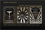 Art Deco Graphics Collection Vol 1, a Decorative Illustration by Wingsart Studio (Thumbnail 2 of 14)