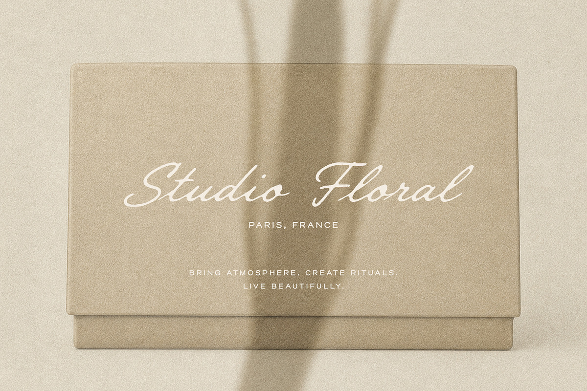 Still Romantic - Font Trio, a Script Font by Davide Bassu (Photo 5 of 14)