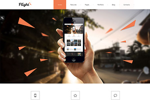 Flight Bootstrap Responsive Template