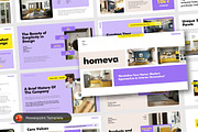 Homeva Product Catalog Powerpoint, a Presentation Template by TMint Creative (Thumbnail 1 of 5)