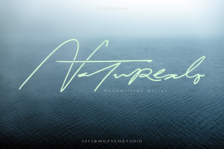 Naturealo | Handwritten Script