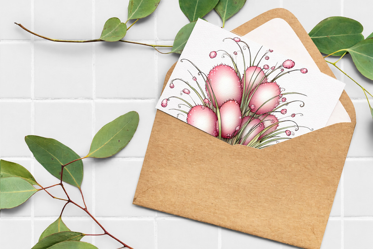Watercolor Spring Grass Clipart, an Illustration by Libby Wishes (Photo 3 of 7)