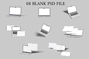 Multi Device Mockup, a Mac Mockup by Lxadesign (Thumbnail 14 of 14)