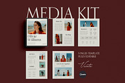 Influencer Media Kit Canva Template, a Print Template by Sierra Creative Studio (Thumbnail 1 of 7)