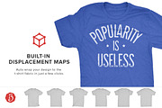 Next Level Tri-Blend T-Shirt Mockups, a Shirt Mockup by Brent Galloway (Thumbnail 3 of 5)