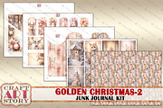 Golden Christmas-2 Junk Journal, an Object Illustration by CraftArtStory (Thumbnail 5 of 6)