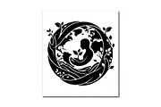 50 Eco Earth Protection Silhouette, an Illustration by Designs_River (Thumbnail 9 of 51)