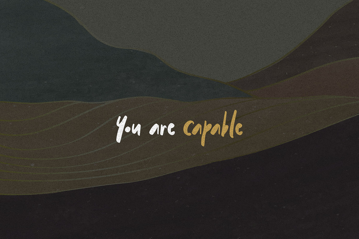 Mollroy ~ Perfect for Quotes, a Font by Orenari (Photo 7 of 12)
