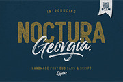 Noctura Georgia - Font Duo, a Script Font by ErgibiStudio (Thumbnail 13 of 13)