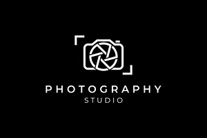 Photography Camera Frame Logo, a Branding & Logo Template by ika trisiana