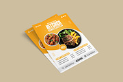 Modern Food Menu Flyer Template, a Flyer Template by vectorlnk (Thumbnail 4 of 4)