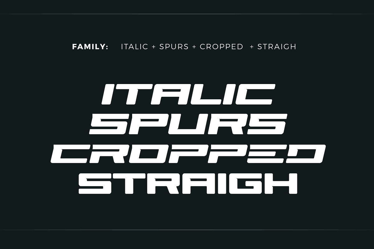GYM Headline Font, a Sans Serif Font by artyway (Photo 3 of 5)