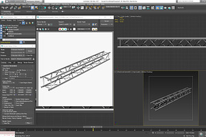 Square Truss Straight Segment 26