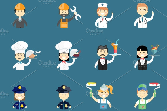 Funny Professional People Avatars