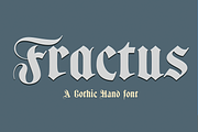 Fractus, a Blackletter Font by Eurotypo (Thumbnail 1 of 5)