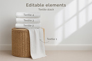 Kids Room Mockup PSD. Wall, Textile, a Product Mockup by Alisles (Thumbnail 4 of 12)