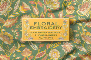 FLORAL EMBROIDERY