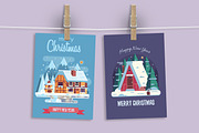 Winter Cozy House Collection, an Illustration by Alex Krugli (Thumbnail 8 of 11)