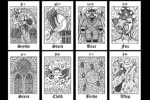 Lenormand Deck Vector