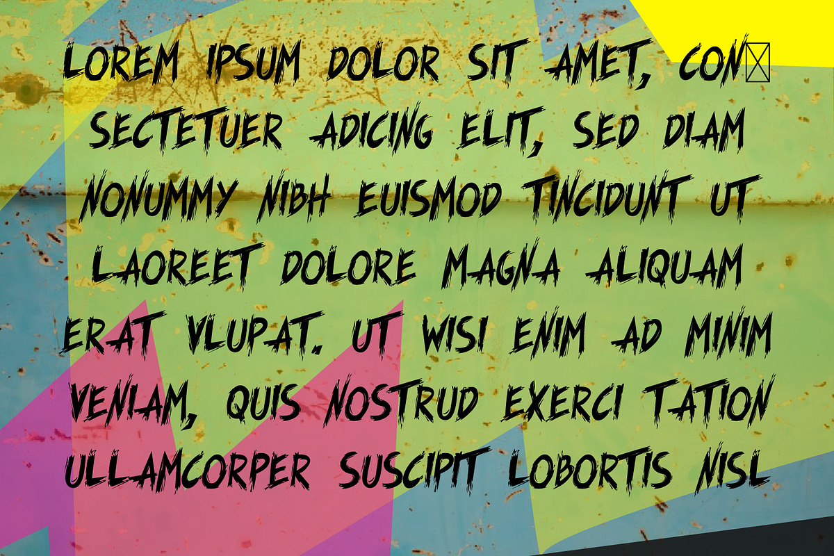 Street punk, a Blackletter Font by Rashdrawn (Photo 3 of 4)