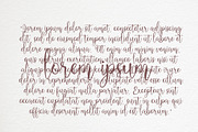 Greenery Types, a Script Font by iyhulmonsta (Thumbnail 9 of 9)