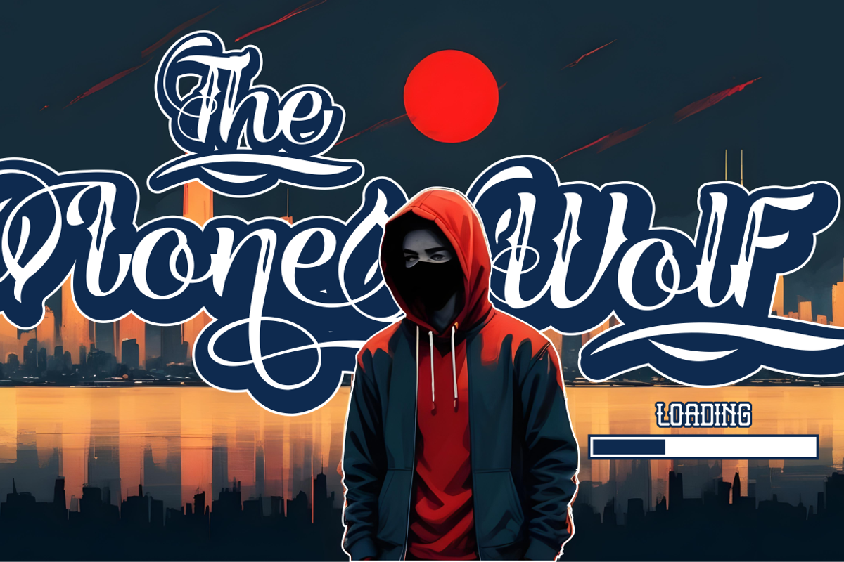 Winged Words - Tattoo Font, a Font by PutraCetol Studio (Photo 7 of 11)