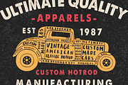 VECTOR SET OF VINTAGE CARS, an Illustration by ulasokuyucu (Thumbnail 4 of 7)