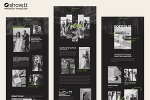 Forevermore Showit Website Template