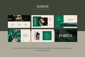 Darius Keynote Template