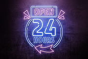 Neon Light - Futuristic Neon Font, a Sans Serif Font by Hamz Studio (Thumbnail 8 of 16)
