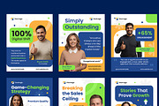 Customer Testimonials + Canva, a Social Media Template by Jiwstudio (Thumbnail 4 of 5)