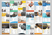 Corporate Business Flyers Bundle, a Flyer Template by evgenystudio (Thumbnail 13 of 27)