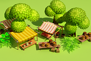 Cartoon Spring Farm, an Environmental 3D Model by Souchenki (Thumbnail 20 of 23)