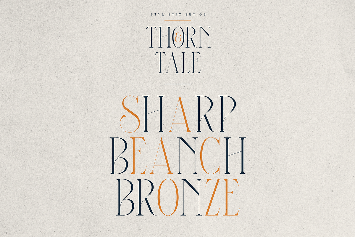 Thorn & Tale – A Refined Serif Font, a Serif Font by VP Fonts (Photo 19 of 30)